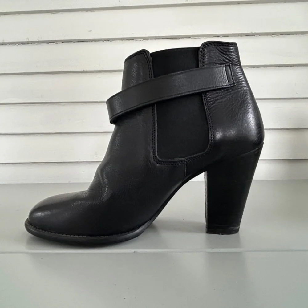 Madewell Lonnie Black Ankle Boots 3.5
